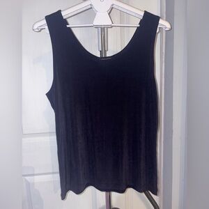Chico's Black Sleeveless Top - sz3(XL) (P25)